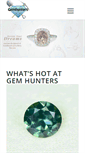 Mobile Screenshot of gemhunters.com.au